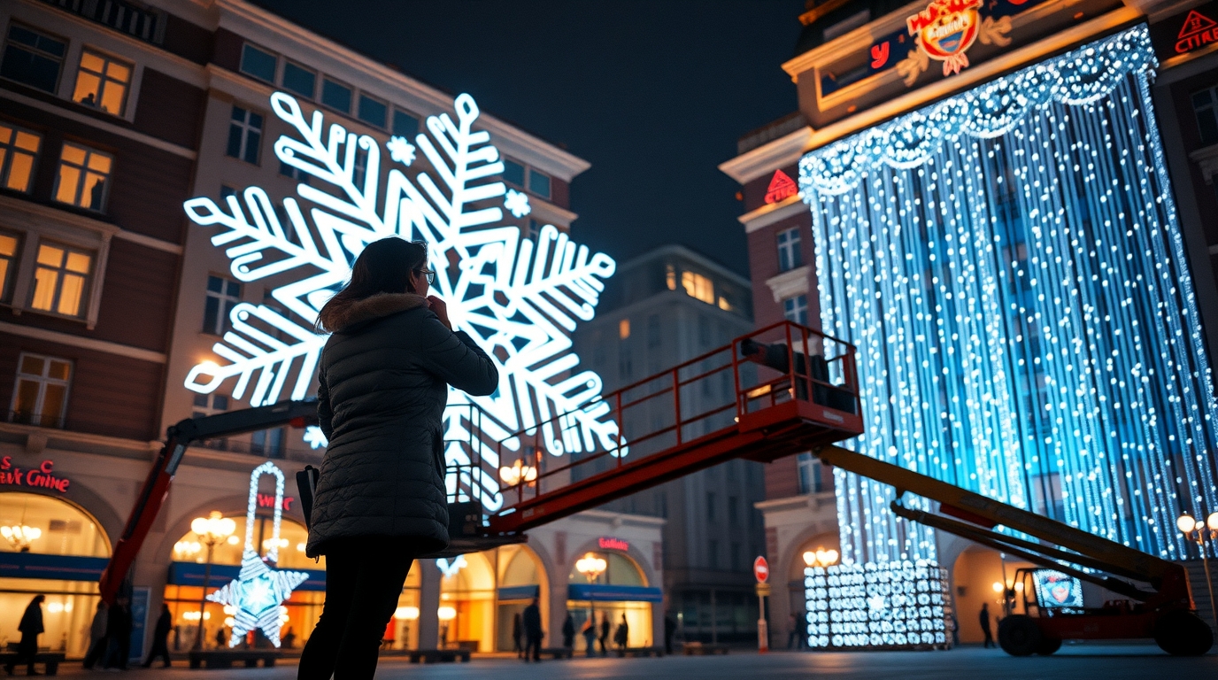 Инновационная гирлянда ' Тающие сосульки'