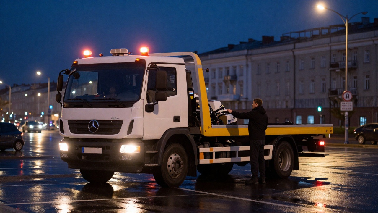 Эвакуатор-манипулятор