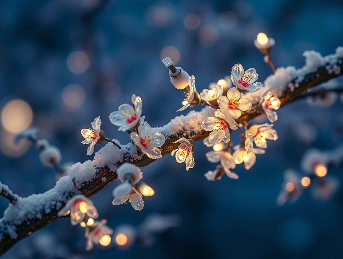 Уличная гирлянда 'Тающие сосульки'