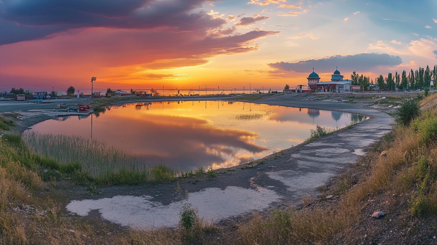 Зона отдыха «Аквамарин» на Алаколе
